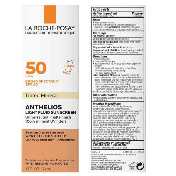 Anthelios Mineral Tinted Sunscreen for Face with SPF - Image 7