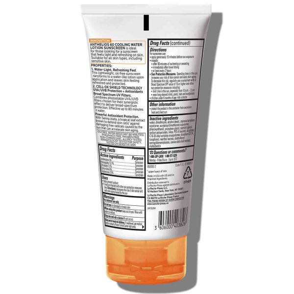 Anthelios Cooling Water Sunscreen Lotion SPF 60 - Image 4