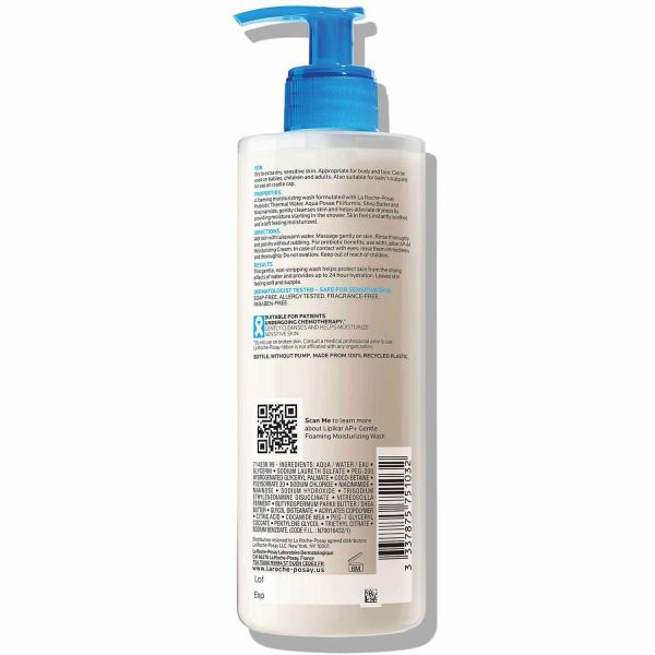 Lipikar Wash AP+ Moisturizing Body & Face Wash - Image 7