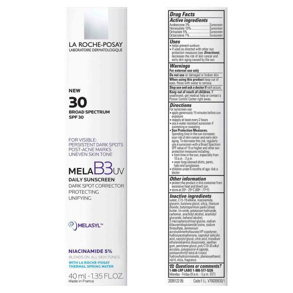 Mela B3 UV Daily Moisturizer SPF 30 With Melasyl™ + Niacinamide - Image 7