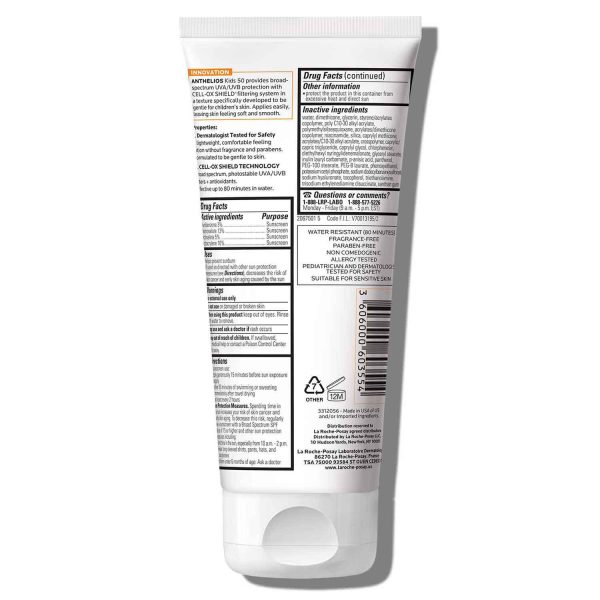 Anthelios Gentle Lotion Kids Sunscreen SPF 50 - Image 3
