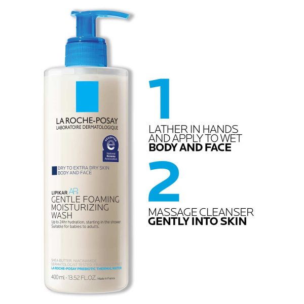 Lipikar Wash AP+ Moisturizing Body & Face Wash - Image 8