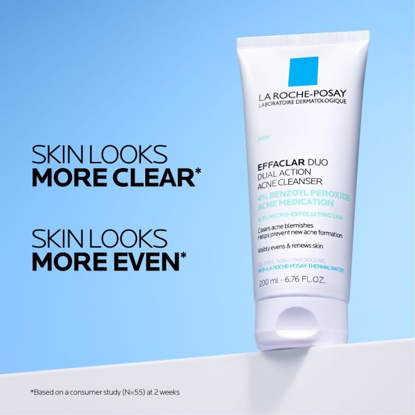 Effaclar Dual Action Acne Face Wash With 4% Benzoyl Peroxide - Image 5