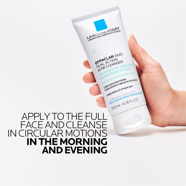 Effaclar Dual Action Acne Face Wash With 4% Benzoyl Peroxide - Image 7