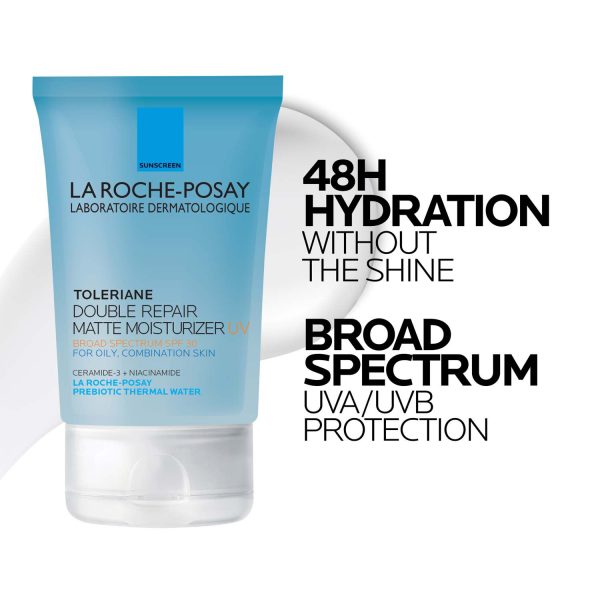 Toleriane Double Repair Matte Face Moisturizer SPF 30 for Oily Skin - Image 4