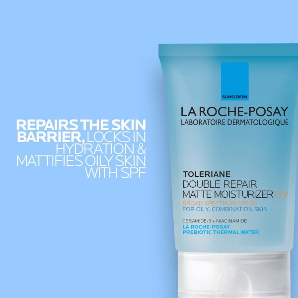 Toleriane Double Repair Matte Face Moisturizer SPF 30 for Oily Skin - Image 5