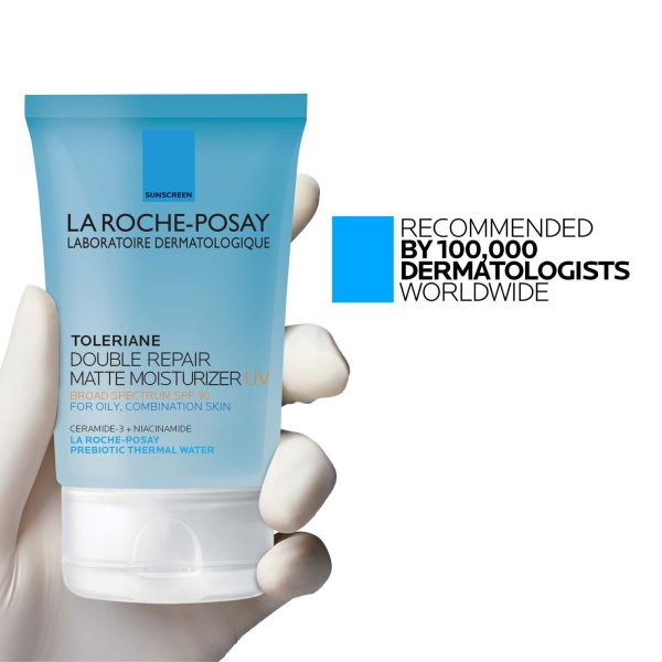 Toleriane Double Repair Matte Face Moisturizer SPF 30 for Oily Skin - Image 11