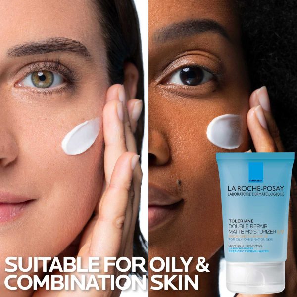 Toleriane Double Repair Matte Face Moisturizer SPF 30 for Oily Skin - Image 6