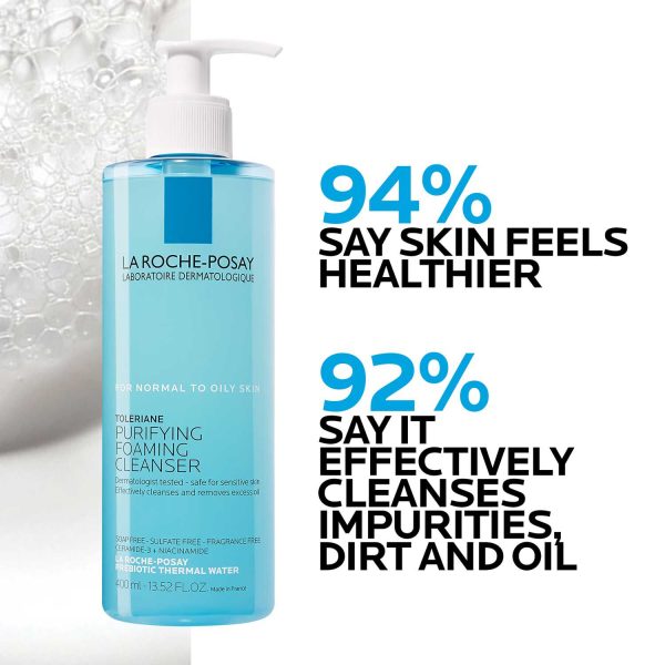 Toleriane Purifying Foaming Face Wash - Image 4