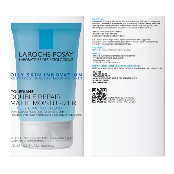 Toleriane Double Repair Matte Face Moisturizer for Oily Skin - Image 3