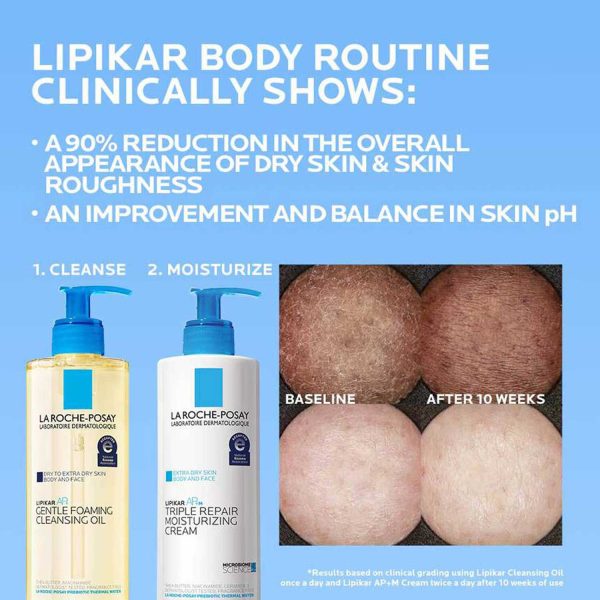 Lipikar AP+ Gentle Foaming Cleansing Oil - Image 5