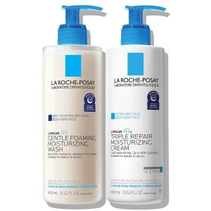 Lipikar AP+ Body Wash & AP+M Moisturizing Cream Set