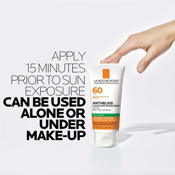 Anthelios Clear Skin Oil Free Sunscreen SPF 60 - Image 7